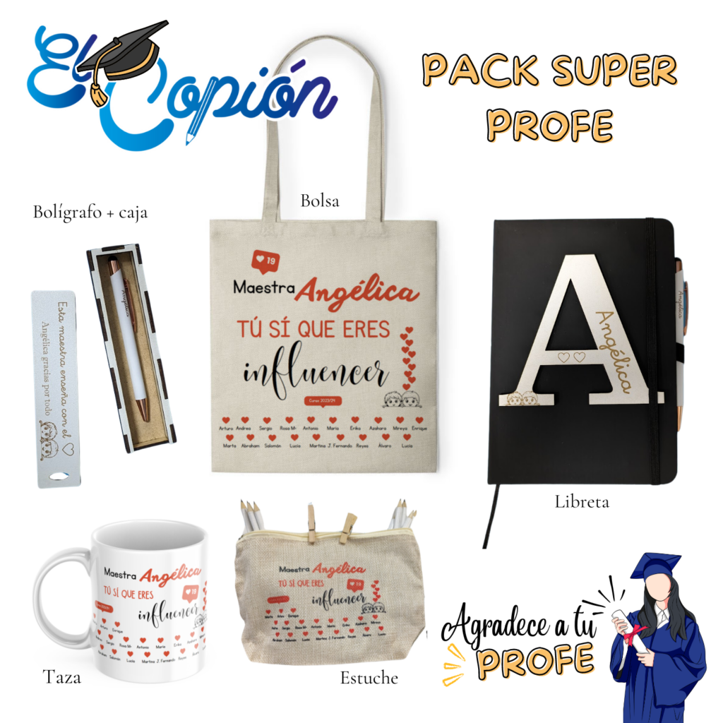 Pack personalizado para profesores