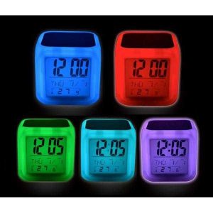 colores despertador led sublimable