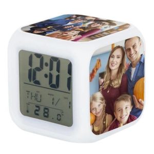 despertador personalizable sublimable ninos